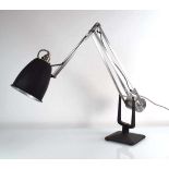 A Hadrill & Horstmann counterbalance/roller lamp in black