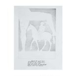 After Dame Elisabeth Frink RA, 'Sir Thopas' signed print from the Canterbury Tales set of 19,
