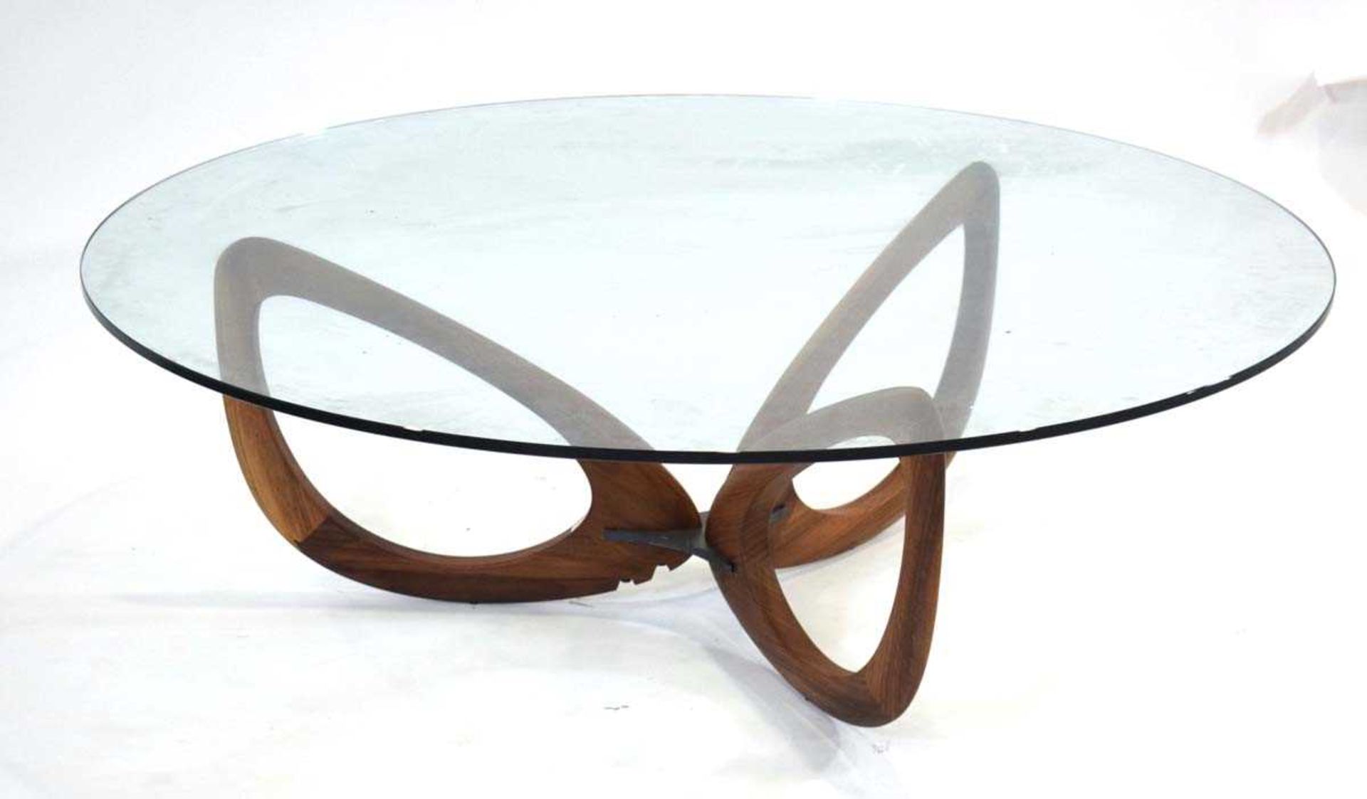 Piero De Longhi for Cattelan Italia, a 21st century Italian 'Helix' coffee table, the glass - Image 3 of 6
