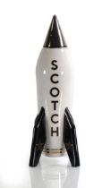 A Jonathan Adler pottery ‘Rocket’ Scotch decanter, h. 33 cm