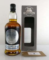 +VAT A bottle of Hazelburn 2002 15 year old Campbeltown Single Malt Scotch Whisky with box,