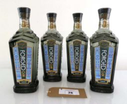 +VAT 4 bottles of Forged Winter Gin from Wakefield 40% 70cl (Note VAT added to bid price)