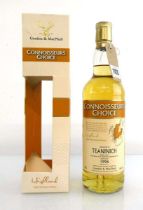 A bottle of Gordon & MacPhail Connoisseurs Choice Teaninich Distillery 1996 Highland Single Malt