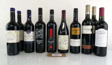 +VAT 10 bottles of Red wine, 2x Ognissole 2019 Primitivo Gioia Del Colle, 2x La Puerta Alta 2020