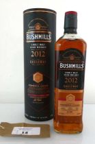 +VAT A bottle of Bushmills 2012 Single Malt Irish Whiskey The Causeway Collection Pomerol Casks with