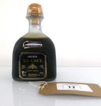 +VAT A bottle of Patron XO Cafe Tequila Coffee Liqueur (discontinued) 35% 70cl (Note VAT added to