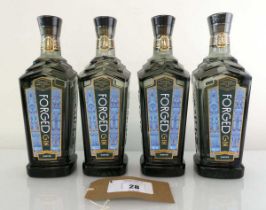 +VAT 4 bottles of Forged Winter Gin from Wakefield 40% 70cl (Note VAT added to bid price)