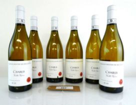 +VAT 6 bottles of Maison Roche De Bellene Chablis Vieilles Vignes 2021 Vin de Bourgogne (Note VAT