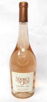 +VAT 12 bottles of 2022 Gerard Bertrand Languedoc Source of Joy Rose France (Note VAT added to bid