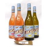 +VAT 12 bottles of Jam Shed SE Australia, 2x 2022 Chardonnay & 10x Rose (Note VAT added to bid