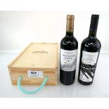 +VAT A Fortnum & Mason "The Malbec & Saint-Émilion Box" with Saint Emilion 2018 Grand Cru & Single