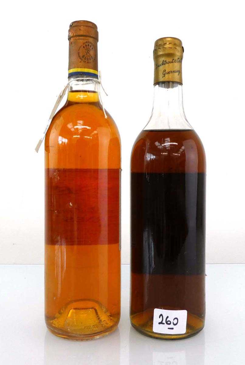 2 bottles of Sauternes Dessert Wine, 1x 1967 Chateau Romer Second Growth Deuxieme Cru Classe in 1855 - Image 3 of 3