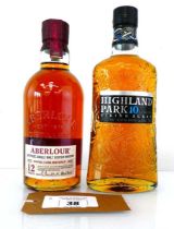 +VAT 2 bottles of Single Malt Scotch Whisky, 1x Aberlour 12 year old Speyside Double Cask Matured