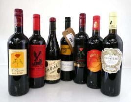 +VAT 13 bottles Red, 3x The Black Stump Durif Shiraz 2021, 2x IL Papavero Primitivo Puglia 2020,