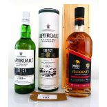 +VAT 2 bottles of Whisky, 1x M&H (Milk & Honey) Whisky Distillery Elements Sherry Cask Single Malt