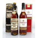 +VAT 2 bottles of Cognac, 1x Hennessy 1957-1996 Limited Edition of 3000 Special Commemorative