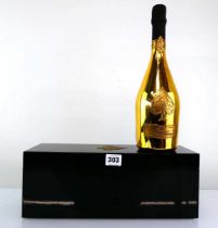 A bottle of Ace of Spades Armand de Brignac NV Brut Limited Edition Champagne with box & bag 75cl