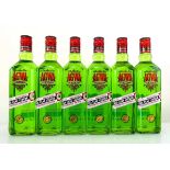 +VAT 6 bottles of AGWA De Bolivia Coco Leaf Liquor 30% 70cl (Note VAT added to bid price)