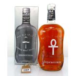 A bottle of Jura Superstition Isle of Jura Single Malt Scotch Whisky with box 43% 1 litre