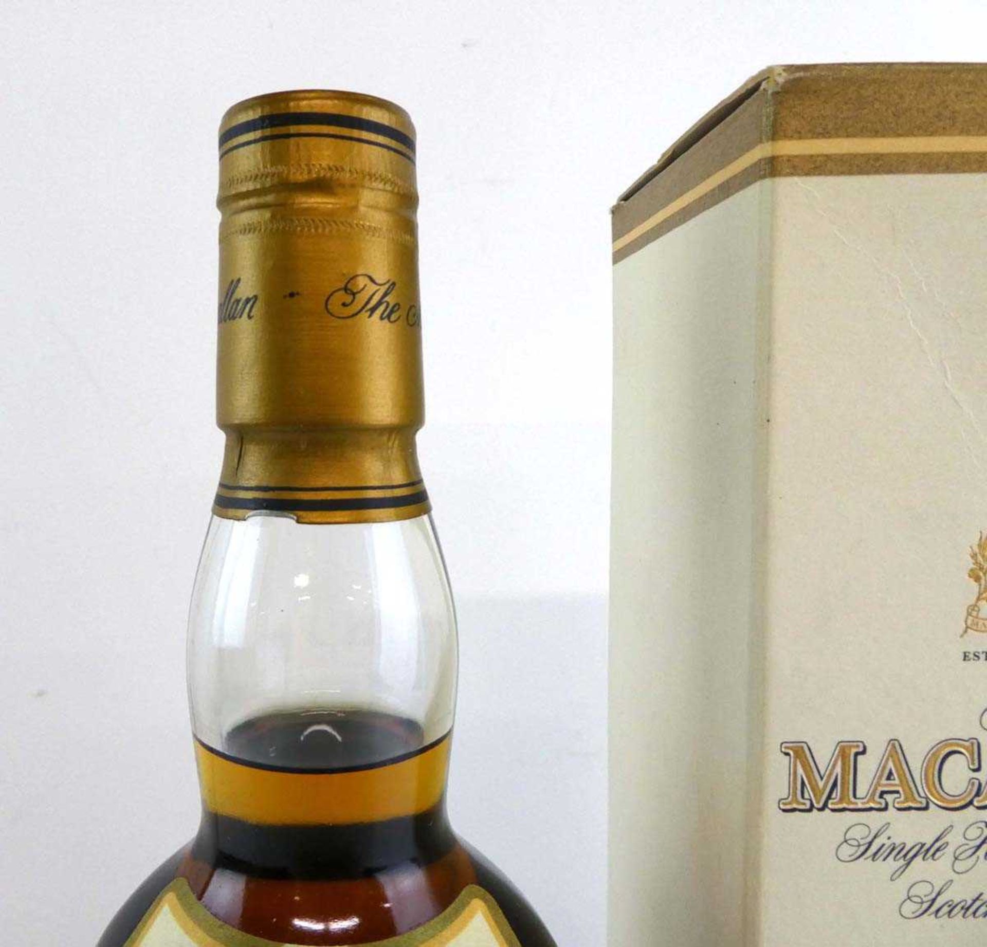 +VAT A bottle of The MACALLAN 10 year old "Easter Elchies House" Single Highland Malt Scotch - Image 5 of 6