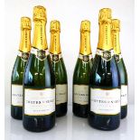 +VAT A case of 6 bottles of Coates & Seely Brut Reserve NV British Fizz (Note VAT added to bid