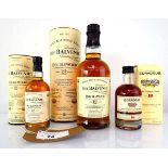 +VAT 3 various bottles of Single Malt Scotch Whisky, 1x The Balvenie Doublewood 12 year old with