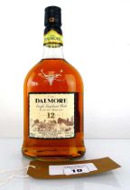 +VAT A bottle of The Dalmore 12 year old Single Highland Malt Scotch Whisky 43% 86 proof 75cl US
