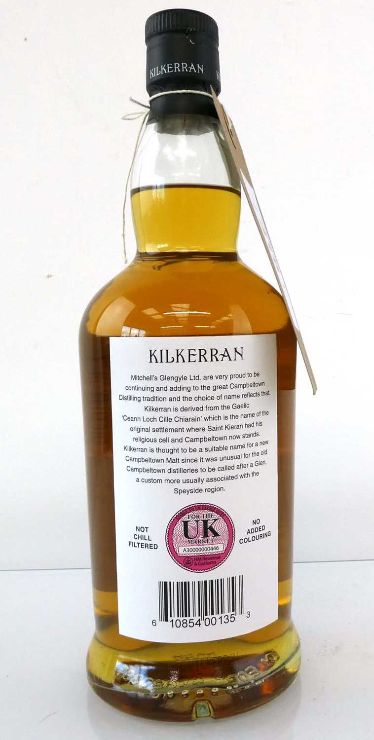 +VAT A bottle of Kilkerran 16 years old Single Malt Scotch Whisky 46% 70cl (Note VAT added to bid - Image 2 of 2