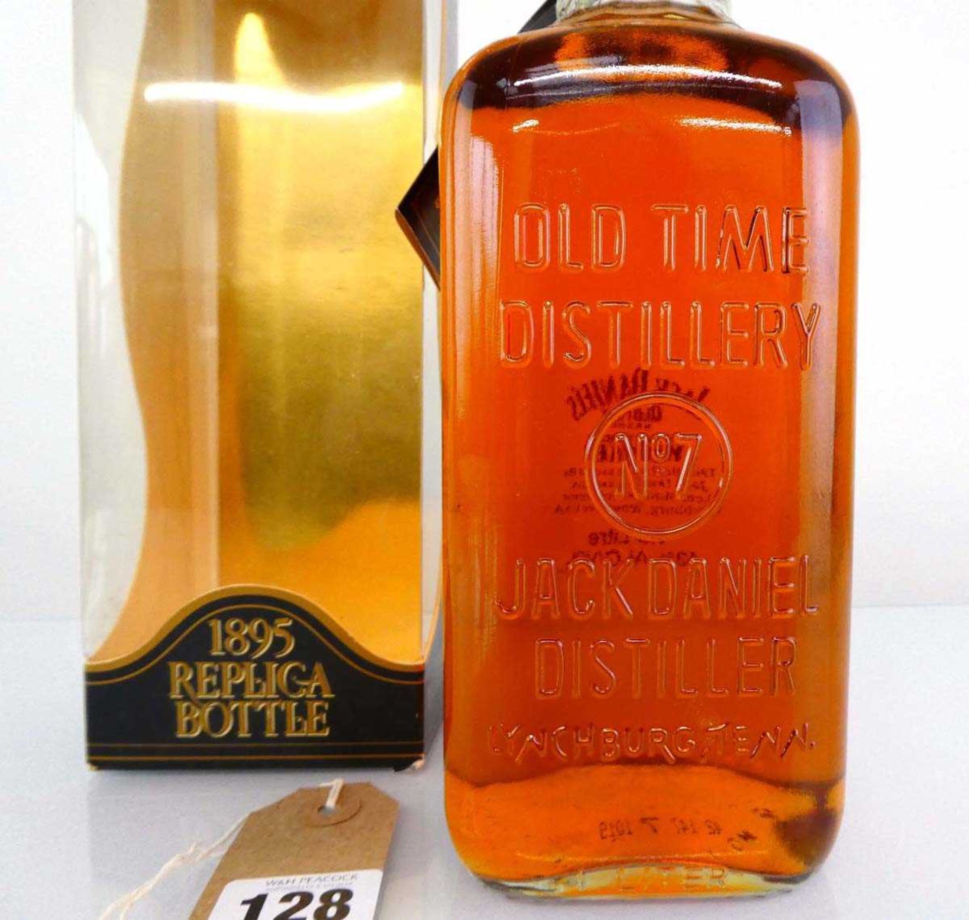 A bottle of Jack Daniel's Old No.7 1895 Replica bottle Old Time Tennessee Whiskey with box, circa - Image 2 of 3
