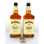 2 bottles of Jack Daniel's Tennessee Honey Liqueur 35% 70cl