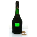A bottle of Chateau Paulet Cognac, no label - "Borderies Tres Vieilles" style Estimated 40% 70cl