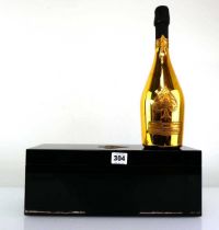 A bottle of Ace of Spades Armand de Brignac NV Brut Limited Edition Champagne with box & bag 75cl