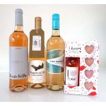 +VAT 8 bottles of Rose & Rose Gift Set, 6x 2021 Domaine de l'Ile Porquerolles Cotes de Provence
