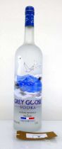 +VAT A large bottle of Grey Goose French Vodka 40% 1.75 litre (Note VAT added to bid price)
