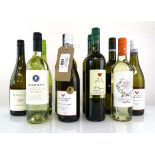 +VAT 10 bottles of White, 1x Mussel Pot Sauvignon Blanc 2022 Marlborough NZ, 2x Villa Maria