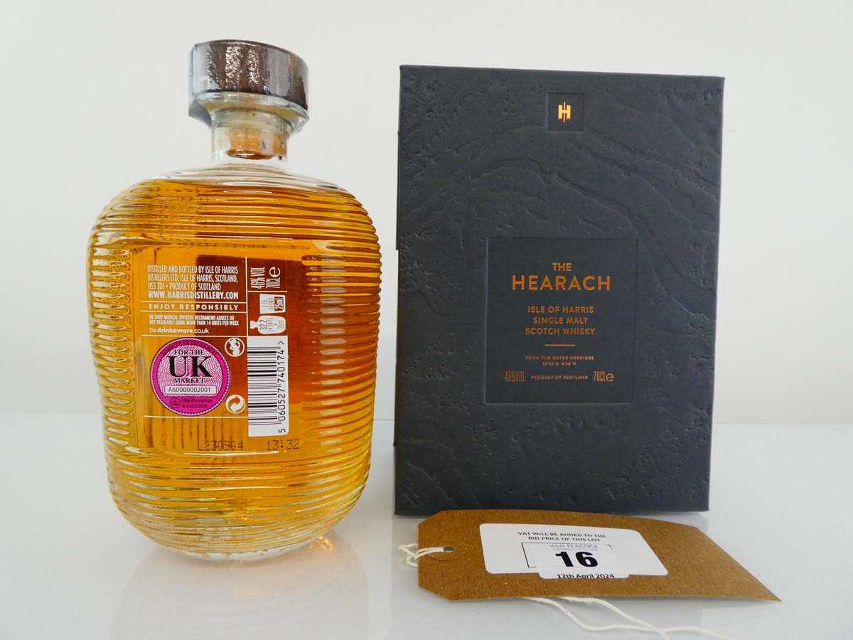 +VAT A bottle of The Hearach Isle of Harris 1st Release Single Malt Scotch Whisky with box Batch - Image 2 of 2