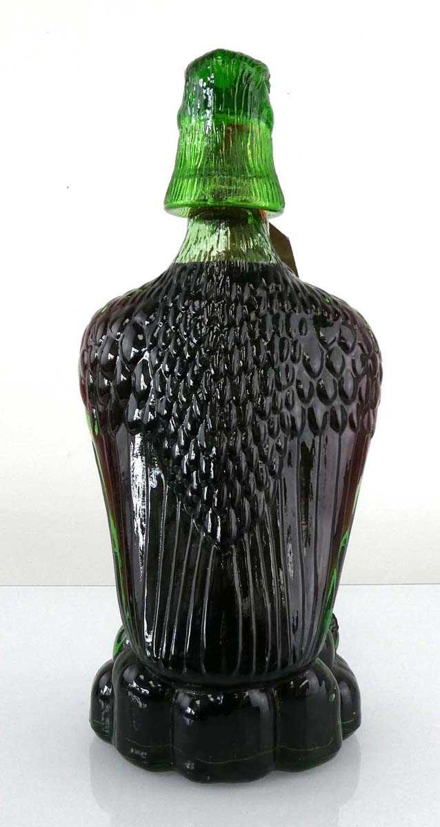 An Eagle shaped bottle of Bessi Rufina Vintage 1975 Chianti 1 quart, 95cl & a bottle of Jack - Image 3 of 3