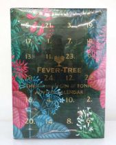 +VAT A Fever Tree Ultimate Gin & Tonic Advent Calendar containing 12 assorted Gin Miniatures 5cl and