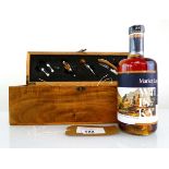 +VAT An bottle of Tasmania Distillery Single Malt Whisky with box, Accessories and Personalised