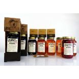 +VAT 8 jars of O'Donnell Moonshine Liqueurs, 2x Strawberry Rhubarb starter kits with pourers 20%