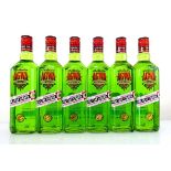 +VAT A box of 6 bottles of AGWA De Bolivia Coco Leaf Liquor 30% 70cl (Note VAT added to bid price)