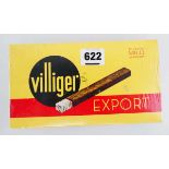 An old box of 25 Villiger Export Mild Gepresst Swiss cigars in sealed film