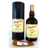 +VAT A bottle of Glenfarclas 25 Year old Highland Single Malt Scotch Whisky with carton 43% 70cl (