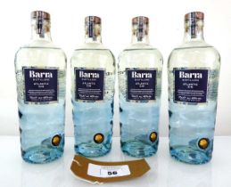 +VAT 4 bottles of Barra Distillers Atlantic Gin 46% 70cl (Note VAT added to bid price)