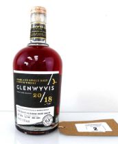 +VAT A bottle of Glenwyvis 2018 5 Year Old Highland Single Malt Scotch Whisky, Single Cask #263