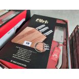 Furi Pro 7 piece knife block set