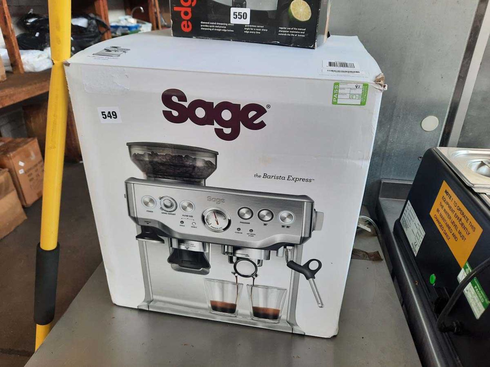Sage The Barista Express coffee machine