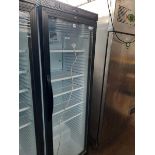 59cm Interlevin SC381B single door display fridge