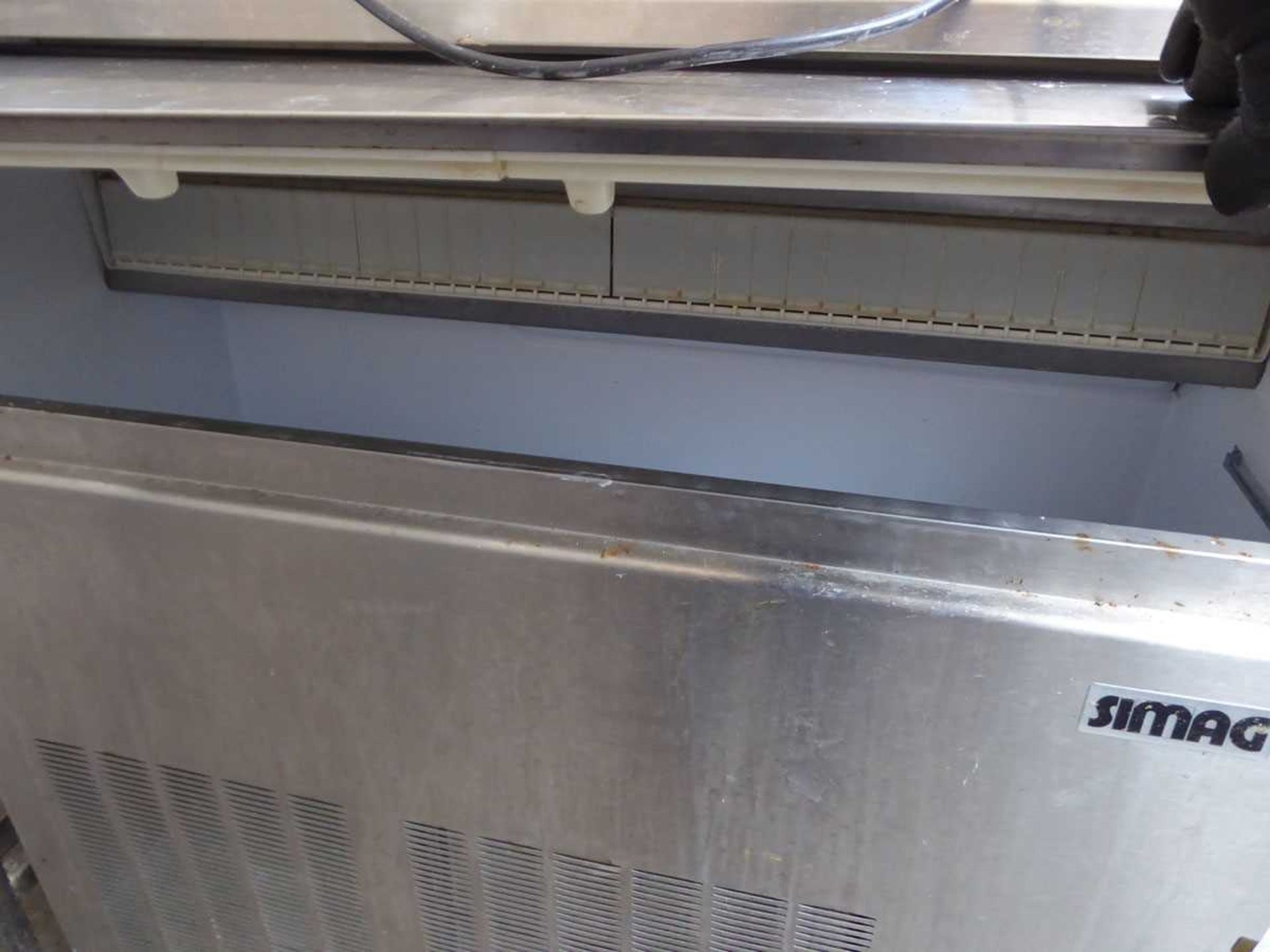 +VAT 105cm Simag large floor standing ice machine - Image 3 of 3