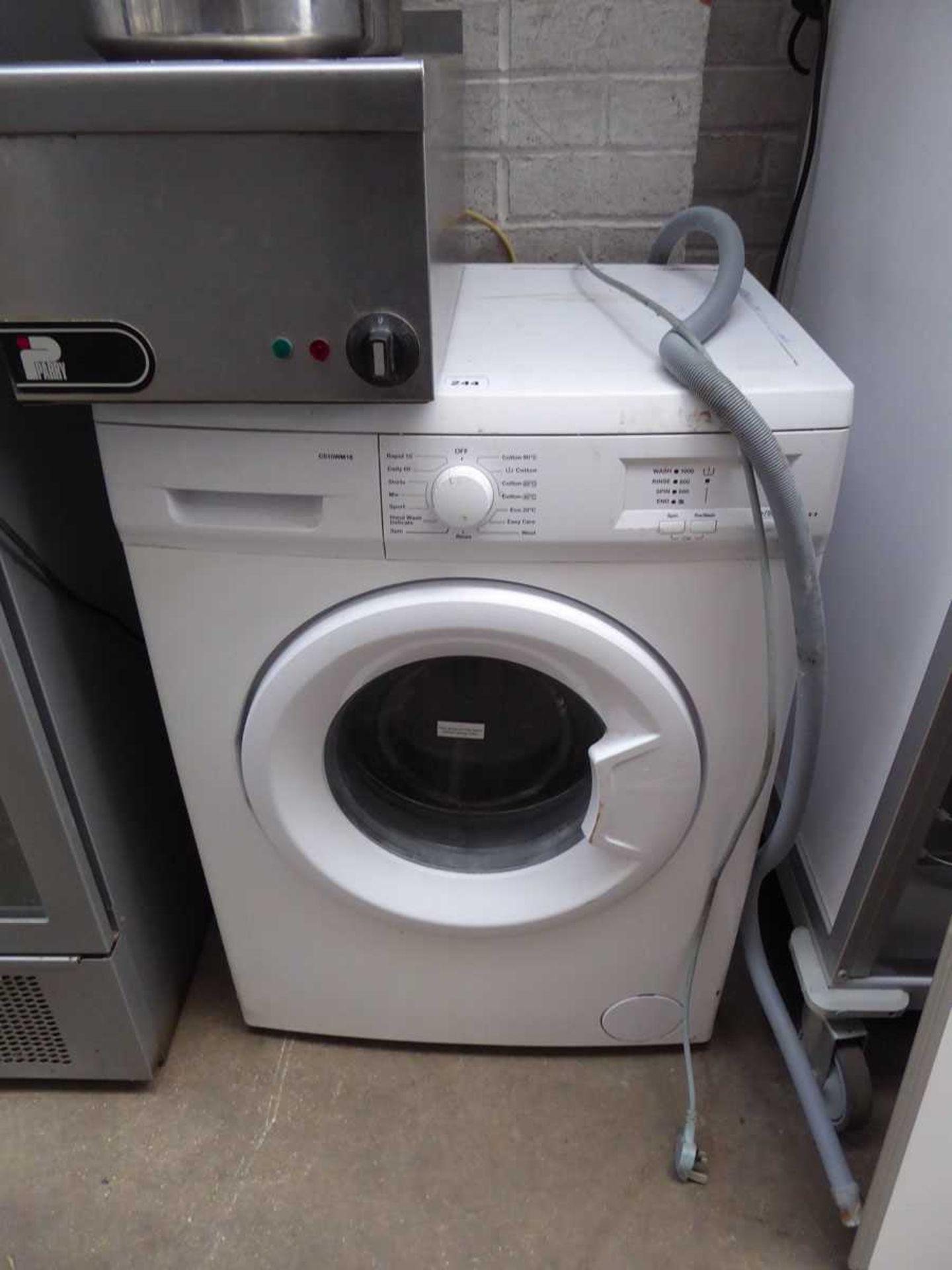 +VAT Under counter domestic washing machine